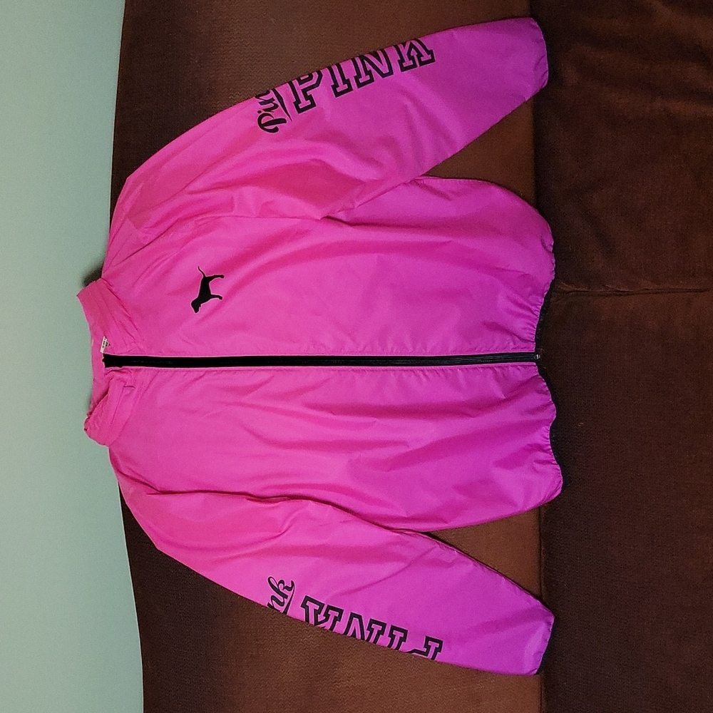 NWT PINK Rain/Windbreaker Jacket